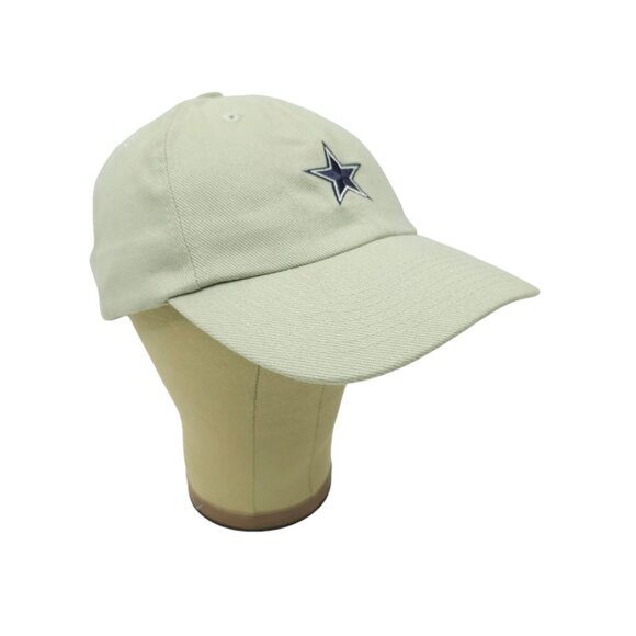 NFL Dallas Cowboys Football Strapback Adjustable Size Cap Baseball Hat Khaki - Picture 3 of 13